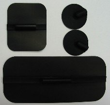 Pro Carbon Tens Electrodes Non-Gelled, 4/Pack